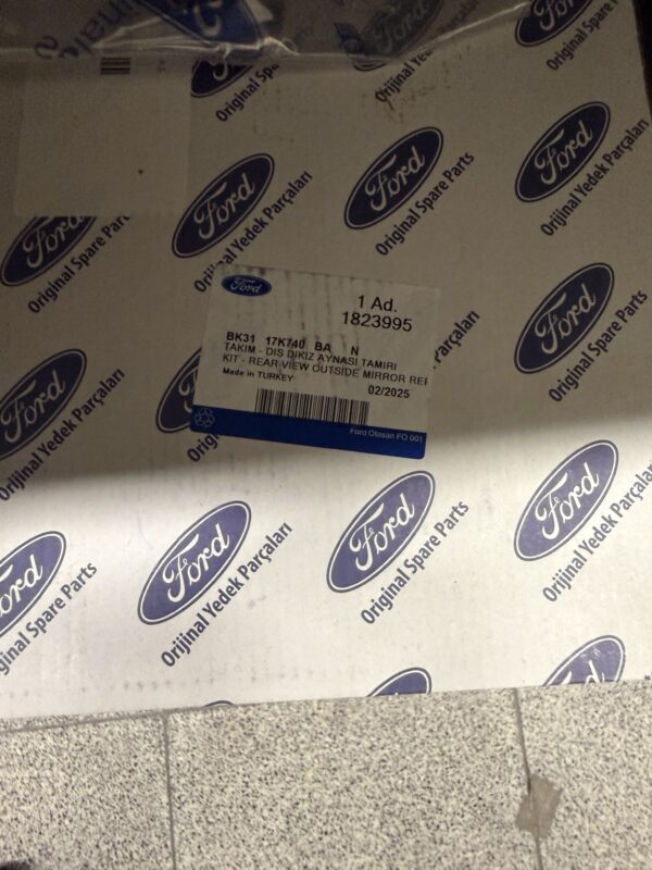 Ford BK3117K740BA - Finish No: 1823995