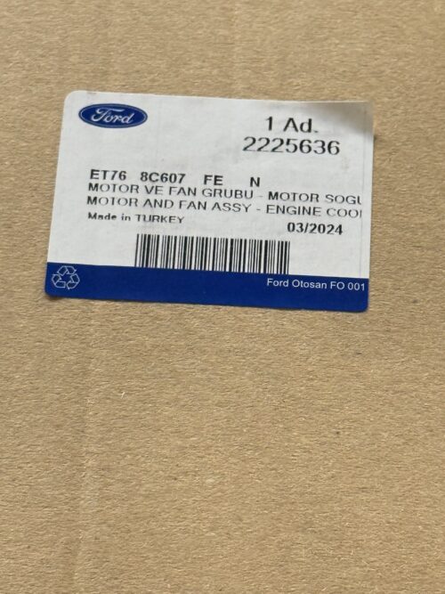 Ford FINIS 2225636 Ford ET768C607FE - Finish No: 2225636