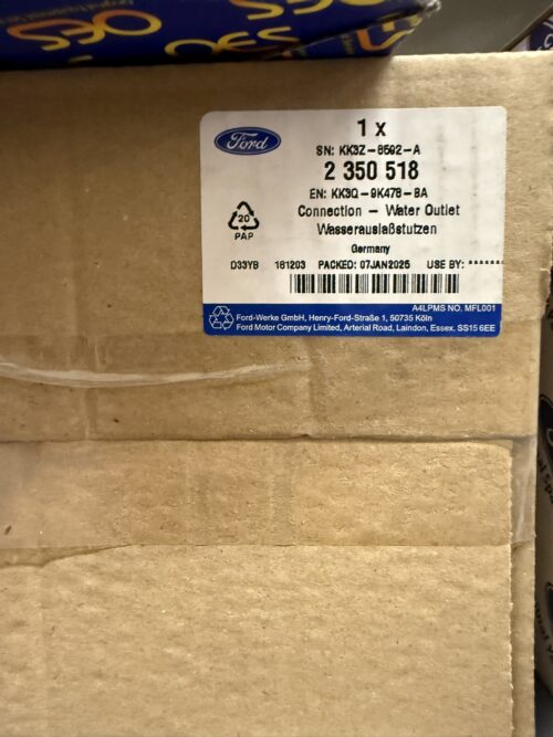 Ford FINIS 2350518 Ford KK3Q9K478BA - Finish No: 2350518