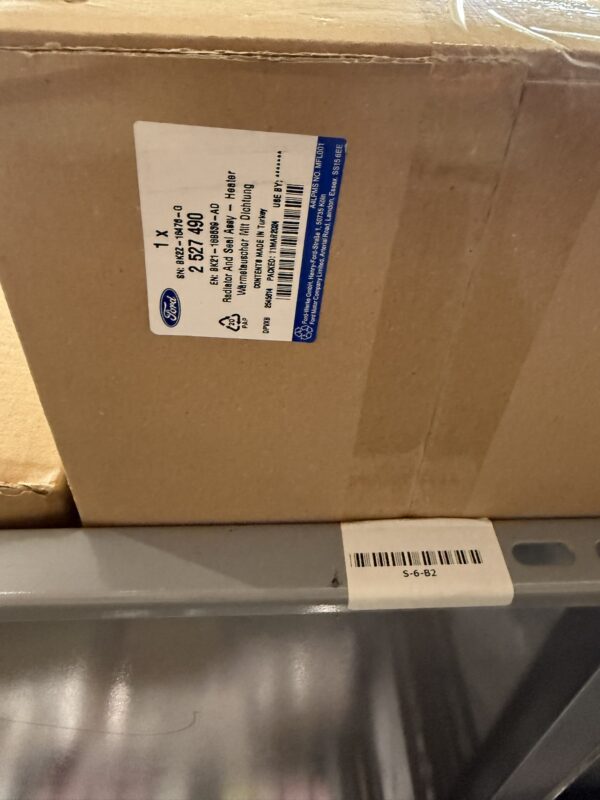 Ford BK2118B539AD - Finish No: 2527490