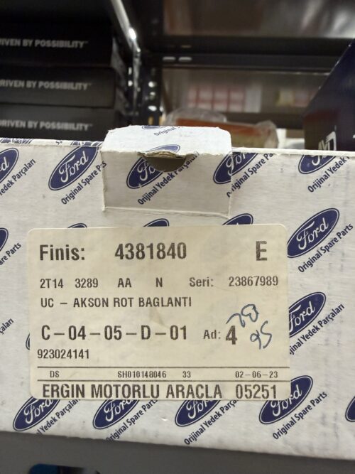 Ford FINIS 4381840 Ford 2T143289AA - Finish No: 4381840