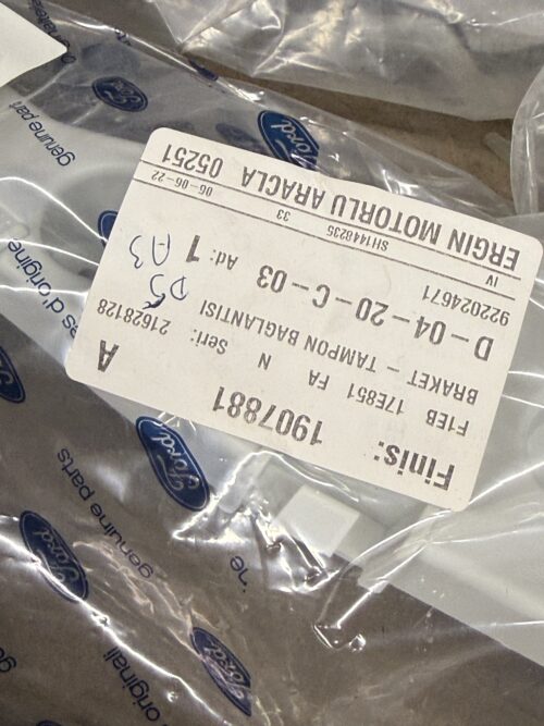 Ford Focus Braket Tampon Baglantisi F1EB 17E851 FA | Finish No: 1907881