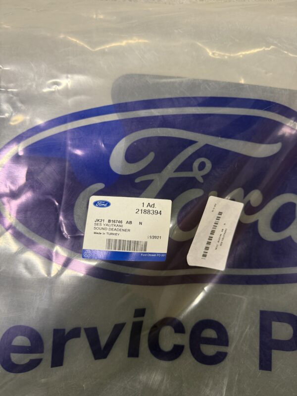 pn-919-2188394-02 Ford Transit Ses Yalitkani JK21 B16746 AB | Finish No: 2188394