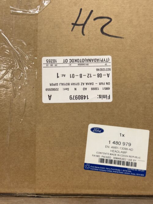 pn-924-1480979-01 Ford Focus Ön Far / Far Gövdesi 4M51 13099 AD | Finish No: 1480979