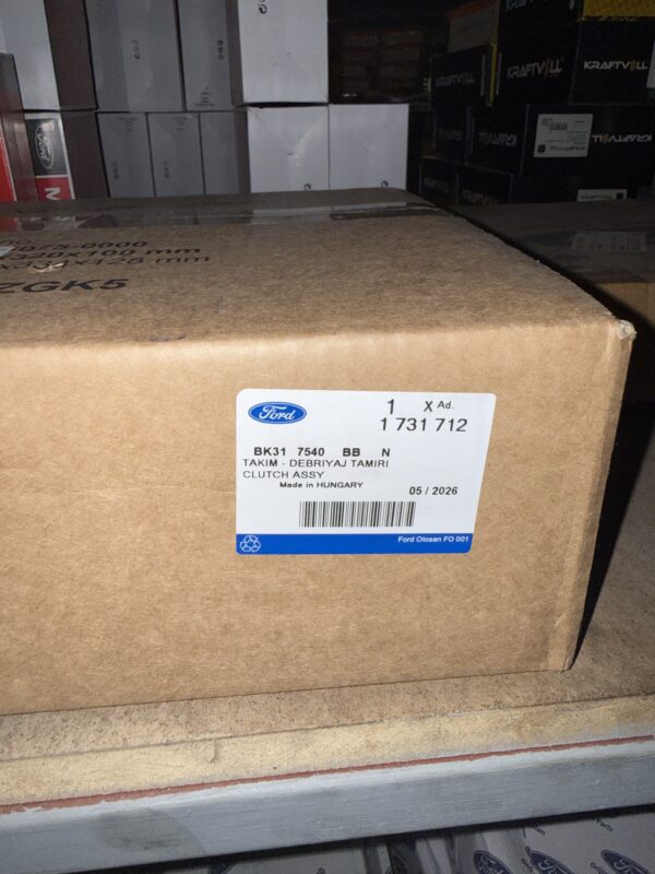 Fomoco Debriyaj Seti Tek Kütle 155 Ps 2.2 Tdcı V347-V363 BK31 7540 BB | Finish No: 1731712
