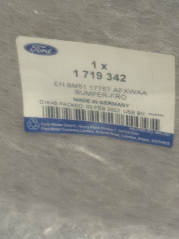 TAMPON KOMPLE - ON BM51 17757 AFXWAA | Finish No: 1719342