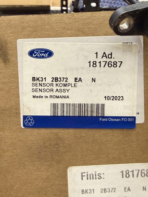 pn-new-1817687-01 SENSOR KOMPLE BK31 2B372 EA | Finish No: 1817687