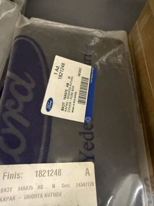 pn-new-1821248-01 KAPAK - SIGORTA KUTUSU BK2T 14A075 AB | Finish No: 1821248