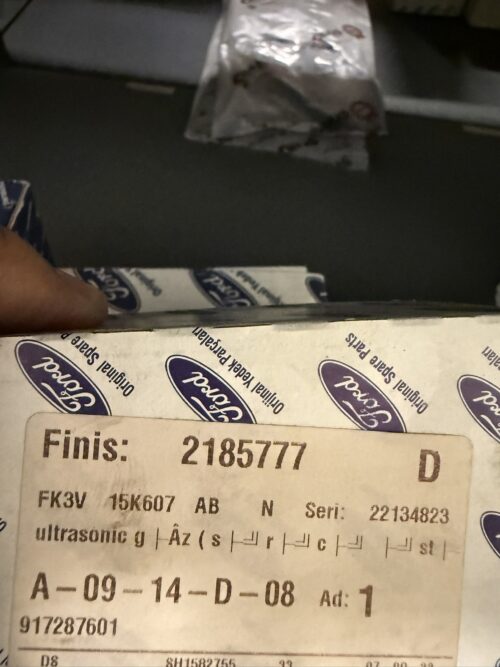 pn-new-2185777-01 ultrasonic göz ( sürücü üstü raf orta kısım) FK3V 15K607 AB | Finish No: 2185777