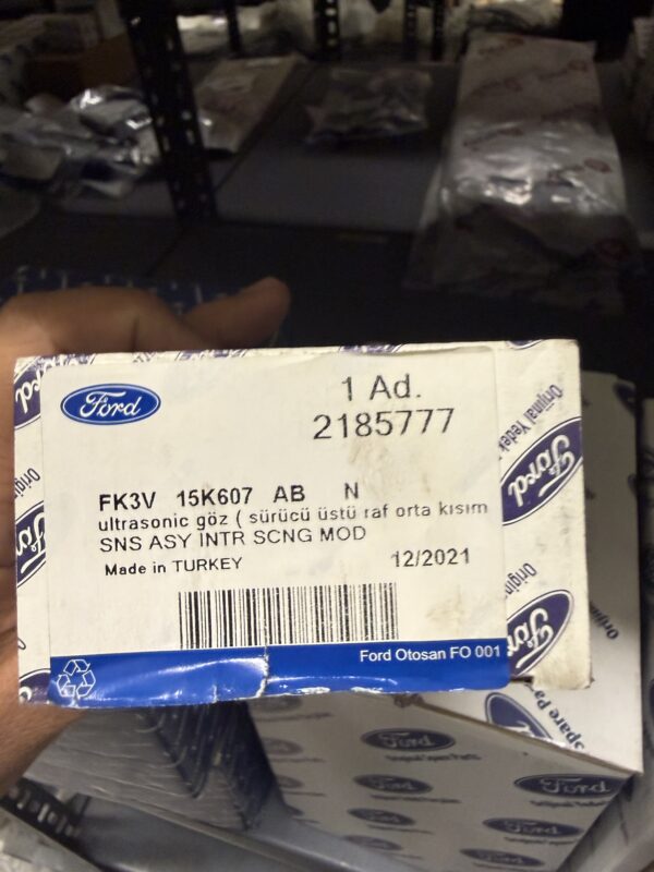 pn-new-2185777-02 ultrasonic göz ( sürücü üstü raf orta kısım) FK3V 15K607 AB | Finish No: 2185777