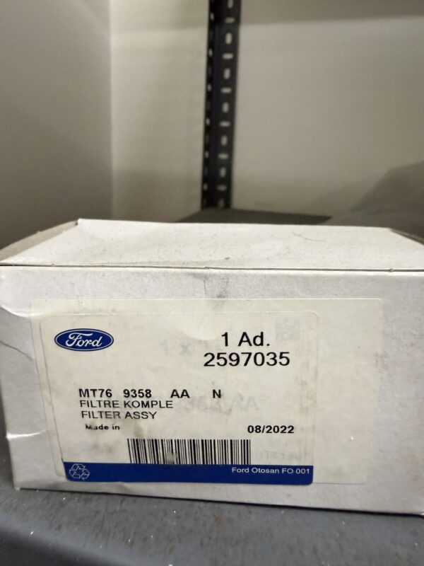 pn-new-2597035-01 FILTRE KOMPLE MT76 9358 AA | Finish No: 2597035